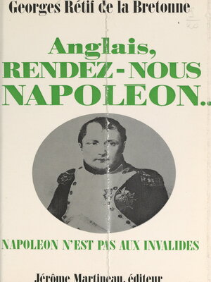 cover image of Anglais, rendez-nous Napoléon...